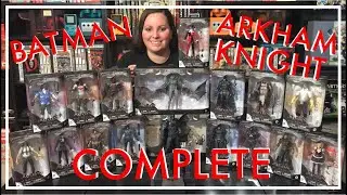 BATMAN ARKHAM KNIGHT - Complete figure set