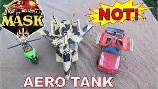 M.A.S.K. inspired cheapo toy - AERO TANK (Raw Toy review video:)
