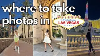 LAS VEGAS INSTAGRAM SPOTS ✨ EXACT locations & how I shoot photos solo