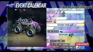 4Th Anniversary Calendar Full Details Free Fire | 4Th Anniversary Event Free Fire | FF New Event