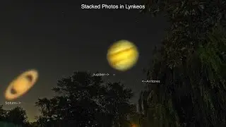 Юпитер, Антарес и неуловимый Сатурн &mdash; (Фотографии, сгруппированные в Lynkeos)