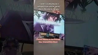 if you've ever wanted to play as a vampire in an #otomegame this is for you 🦇 #otome
