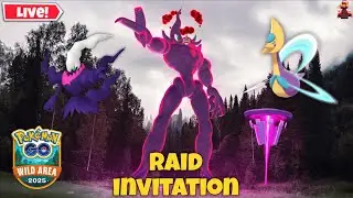 🔴Live Grimmsnarl & Shadow Drakrai , Cresselia Raid Invitation in #pokemongo | #raidinvite #live