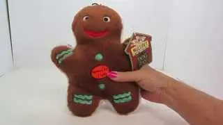 Multipet Talking Gingerbread Man Dog Toy