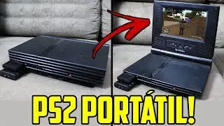 CRIEI MEU PRÓPRIO PLAYSTATION 2 PORTÁTIL!
