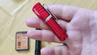 Review flashlight Manker E02 II (10440/AAA EDC and Luminus SST20)