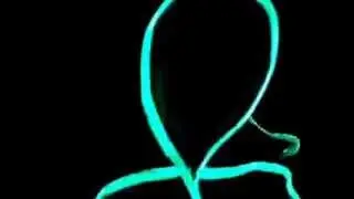 LED stick figure costume for toddler