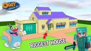 Oggy and Cockroaches Open World Game | Biggest House In the world