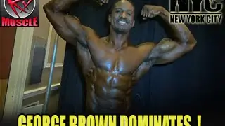 George Brown Wins Pro Men's Physique At The 2016 NY PRO!