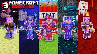 I Made Custom Armor for Every Enchantment in Minecraft Hardcore&hellip;