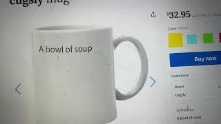 Get the low priced Cugsly Mug now! $32.95 and you can drink from my orifice!