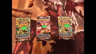 Pokemon Steam Siege Booster Pack Opening