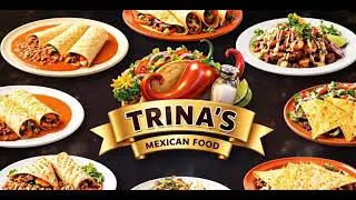 Trina's Mexican food- Logo Animado