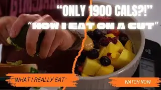 &ldquo;1900 Calorie CUTTING DIET &mdash; How I&rsquo;m Getting Lean FAST&rdquo;