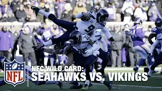 Jon Ryan Botches Punt & Face Plants on Diving Run! | Seahawks vs. Vikings | NFL