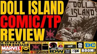 DOLL ISLAND  Comic book / Trade Paperback Review. Source Point Press