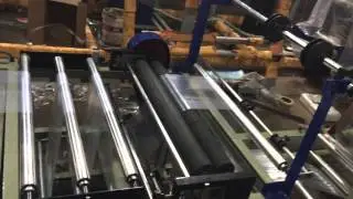opp film side sealing machine with folding