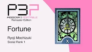 [Persona 3 Portable Remaster] Fortune Social Link Rank 1 [Female Version]