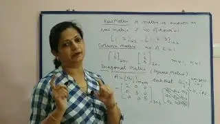 Polytechnic first year Math | Matrices | Class 1