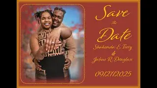 Shakenda Terry & Julius Richard Douglass Wedding Sept 27, 2025 2:00PM EST