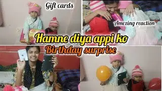 Hamne diya appi ke birthday per unhe surprise #birthday #surprise 