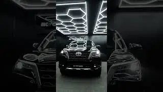 Toyota Fortuner in its distinctive and limited form #beyondautos #beyondautoaccessories #bodykit