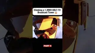 Hands sweating just watching this #adrenalinerush #extremeclimb #towerclimb #fearless #adventure 