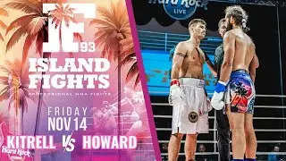 Джастин Ховард против Девина Киттрелла | Island Fights 93 ПОЛНЫЙ БОЙ | Islandfights.com