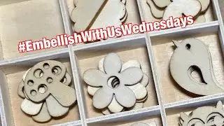 Painted Dollar Tree Wood Icons - #embellishwithuswednesdays (10/12/2022)