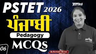 PSTET 2026 | PSTET Punjabi | PSTET Paper 1 & Paper 2 | Important MCQs 06