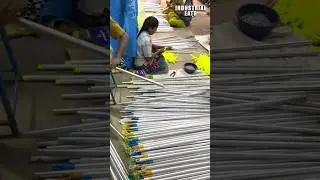 Floor Mop manufacturing skill! #industrialeats #manufacturing #skill