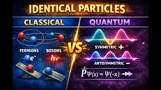 Identical Particles in Quantum Mechanics | Two-Particle Systems, Fermions, Bosons & Parity Operator