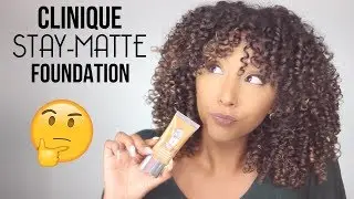 Clinique Stay-Matte Foundation Review! | BiancaReneeToday