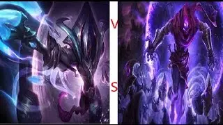 Protoss Azir Solo Rank Full Game Azir vs Malzahar (win all lane but win hardly)