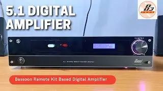 Analogue to Digital Amplifier using Bassoon 5.1 Remote Kit 🔥