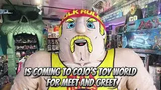 Hulk Hogan Wrestling Buddy comes to life at Cojo&rsquo;s Toy World! Meet creator Stefanie Askander!