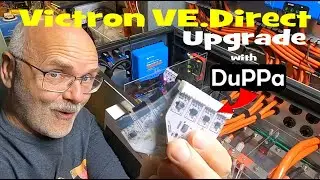 Модернизация Victron VE. Прямые соединения в батарейном отсеке с диско-лампами Duppa🕺🪩