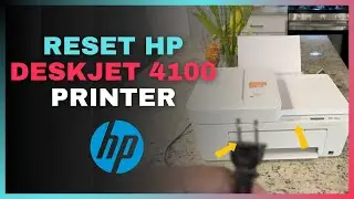 Как сбросить настройки принтера серии HP DeskJet 4100