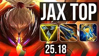 JAX vs ILLAOI (TOP) | EUW Grandmaster | 25.18