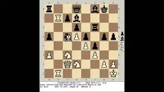 Kristoferitsch, Daniel vs Nihal, Sarin | 37th ECC Chess Open 2022, Mayrhofen Austria