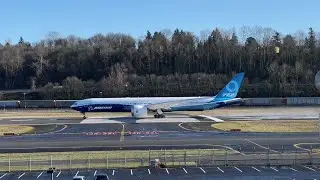 WH002 departure from Boeing Field