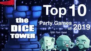 Top 10 Party Games of 2019 - with Tom Vasel