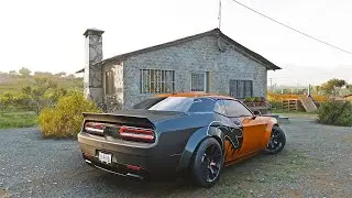 Dodge Challenger SRT Hellcat - Forza Horizon 5 | Thrustmaster TMX Gameplay