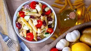 Mediterranean Pasta Salad | An easy and refreshing pasta salad