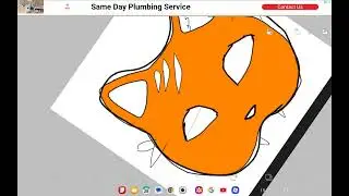 Making cat mask (ibis paint design)