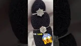 Natural or Lab? Are Both Real Diamonds?  What's the SCAM? #shorts