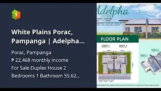 White Plains Porac, Pampanga | Adelpha Duplex