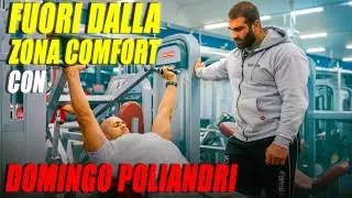 DOMINGO POLIANDRI PROVA UN ALLENAMENTO DI PETTO DA BODYBUILDER.