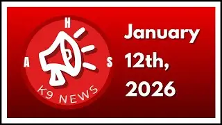 Ayala K9 News 🐾 | January 12th, 2026