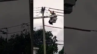 safety first #power #powerline #electric 🦺